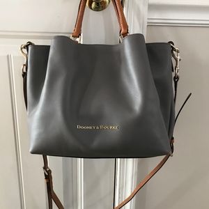 Dooney & Bourke City Large Barlow in Taupe
